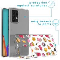 imoshion Coque Design Samsung Galaxy A52(s) (5G/4G) - Allover fastfood