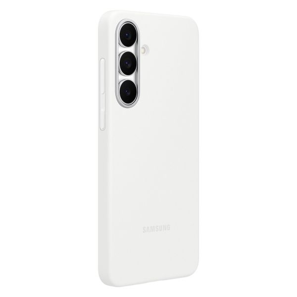 Samsung Original Coque en silicone Samsung Galaxy S25 FE - Blanc