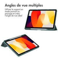 imoshion Coque tablette rigide Trifold Xiaomi Redmi Pad SE - Vert