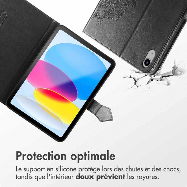 imoshion Coque tablette Apple iPad 11 (2025) 11 pouces A16 / iPad 10 (2022) 10.9 pouces - Noir