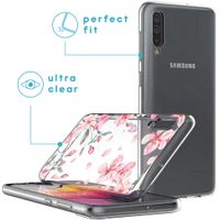 imoshion Coque Design Samsung Galaxy A50 / A30s - Fleur - Rose