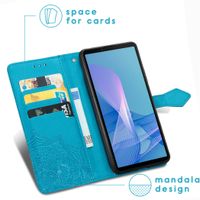 imoshion Etui de télephone Mandala Sony Xperia 10 III - Bleu clair