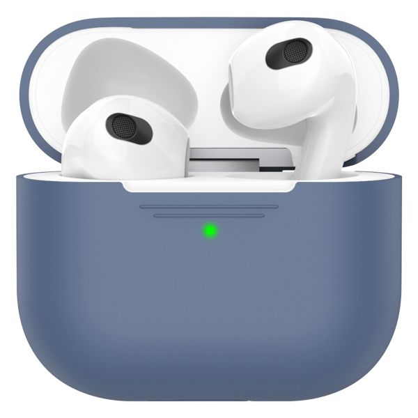 KeyBudz Coque Elevate Protective Silicone Apple AirPods 3 (2021) - Cobalt Blue