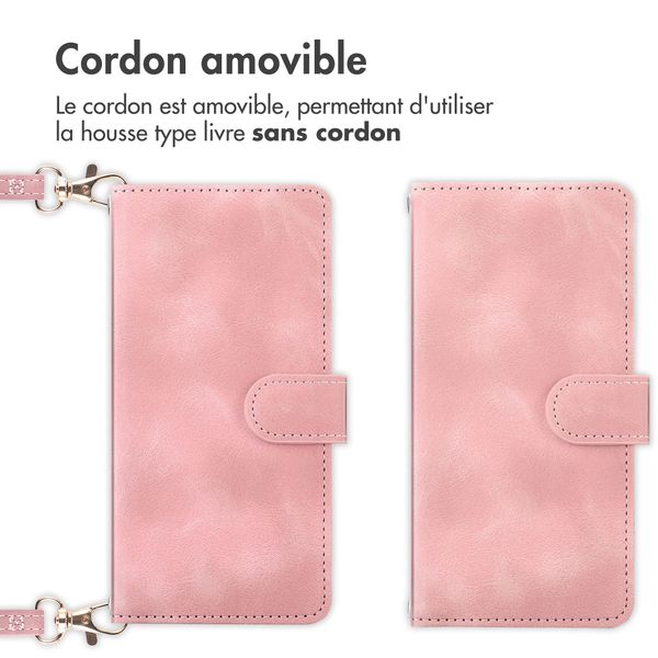 imoshion Etui de télephone portefeuille avec cordon Oppo Reno15 (5G) - Rose
