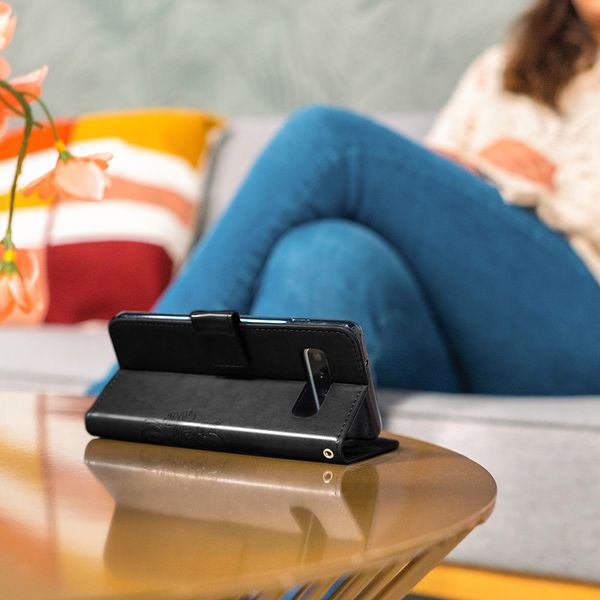 Etui de téléphone Fleurs de Trèfle Samsung Galaxy J6 Plus