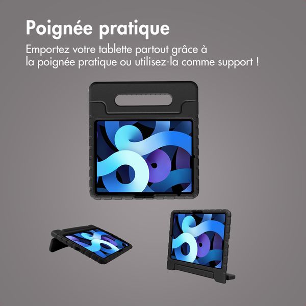 imoshion Coque kidsproof avec poignée Apple iPad Air 13 pouces (2025) M3 / (2024) M2 - Noir