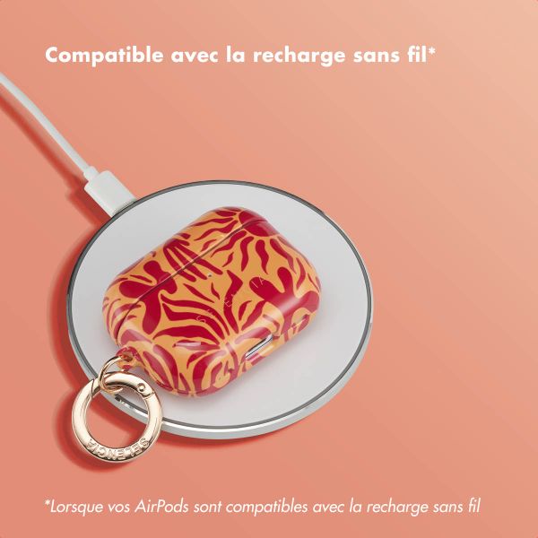 Selencia Coque Vivid Apple AirPods Pro 2 - Tropical Vibes Apricot