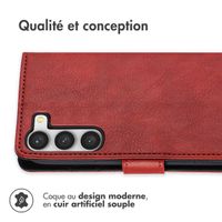 imoshion Étui de télephone portefeuille Samsung Galaxy S23 - Rouge