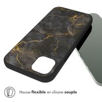 imoshion Coque Design iPhone 14 Plus - Black Marble