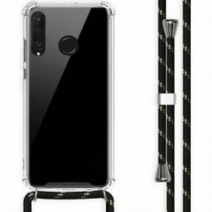 imoshion Coque avec dragonne Huawei P30 Lite - Noir & Doré