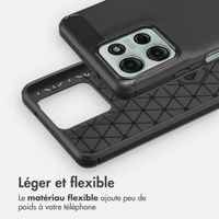 imoshion Coque Brushed Motorola Moto G75 5G - Noir