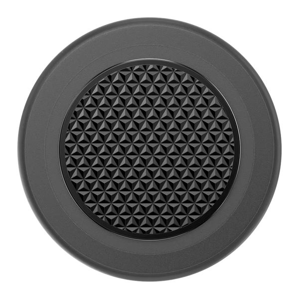PopSockets PopGrip MagSafe Round - Triangle Knurled Black