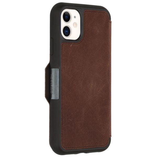 OtterBox Étui de téléphone Strada iPhone 11 - Brun