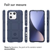 imoshion Coque Arrière Rugged Shield Xiaomi 13 - Bleu foncé