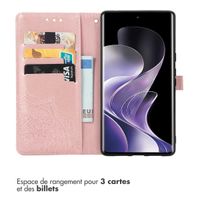 imoshion Etui de télephone Mandala Xiaomi Poco X7 - Rose Doré