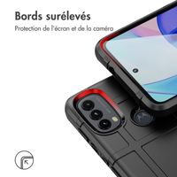 imoshion Coque Arrière Rugged Shield Motorola Moto E20 / E30 / E40 - Noir