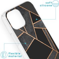 imoshion Coque Design iPhone 13 Mini - Black Graphic