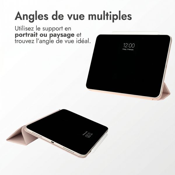 imoshion Magnetic etui de téléphone portefeuille Apple iPad 11 (2025) 11 pouces A16 / iPad 10 (2022) 10.9 pouces - Beige