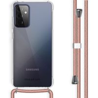 imoshion Coque avec cordon Samsung Galaxy A72 - Rose Champagne