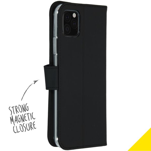 Accezz Étui de téléphone Wallet iPhone 11 Pro Max - Noir