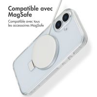 Accezz Coque Ring Stand avec MagSafe Apple iPhone 17 - Transparent