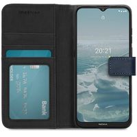 imoshion Étui de téléphone portefeuille Luxe Nokia G10 / G20 - Bleu foncé