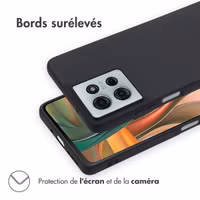 imoshion Coque Couleur Motorola Moto G75 5G - Noir