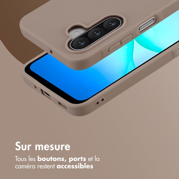 imoshion Coque Couleur Samsung Galaxy A17 - Marron