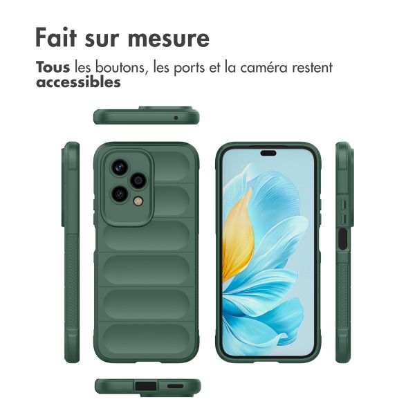 imoshion Coque arrière EasyGrip Honor 200 Lite - Vert foncé