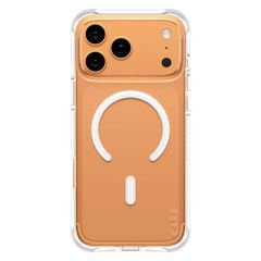 CARE by PanzerGlass Étui tendance Samba avec MagSafe Apple iPhone 17 Pro Max - Clear / White