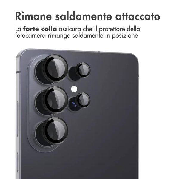 imoshion Lot de 2 protections d'objectif de caméra Samsung Galaxy S26 / S26 Plus - Noir