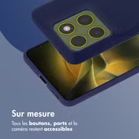 imoshion Coque Couleur Motorola Edge 70 - Bleu foncé