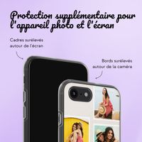 Coque personnalisée avec pellicule N°3 iPhone SE (2022 / 2020) / 8 / 7 - Transparent