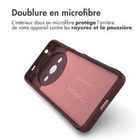 imoshion Coque arrière EasyGrip Xiaomi Redmi A3 - Aubergine