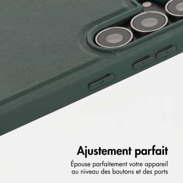 Accezz Coque arrière Edge avec MagSafe Samsung Galaxy S25 FE - Vert