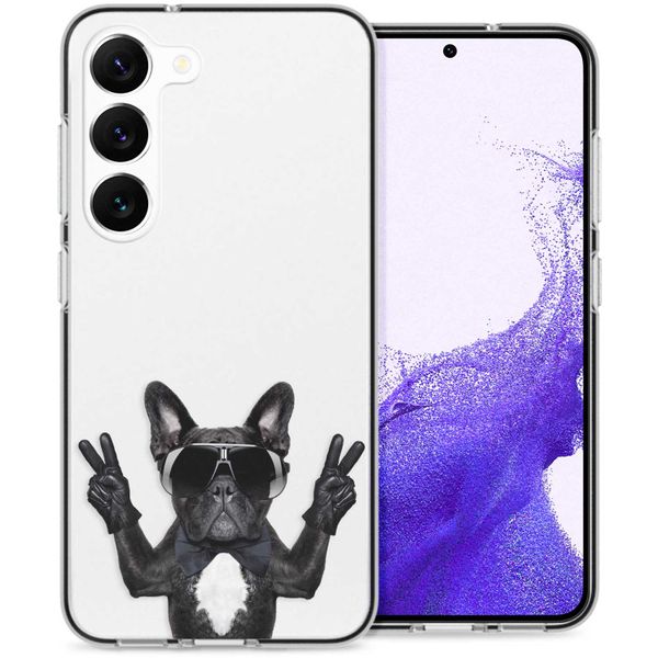 imoshion Coque Design Samsung Galaxy S23 - Cool Bulldog