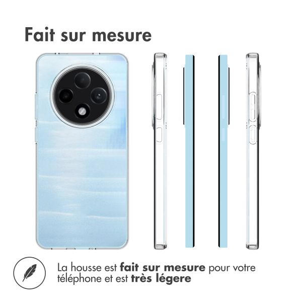 Accezz Coque Clear Oppo Reno 12F 5G - Transparent