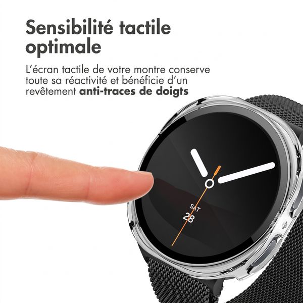 imoshion Coque rigide à couverture complète Samsung Galaxy Watch 8 (44 mm) - Transparent