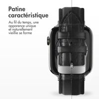 imoshion Bracelet Cuir Crocodile Apple Watch Series 1 á 9 / SE (38/40/41 mm) | Series 10 / 11 (42 mm) - Noir