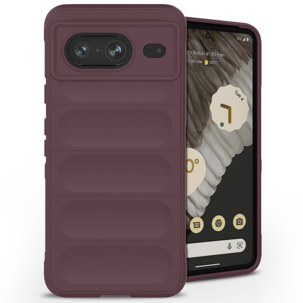 imoshion EasyGrip Backcover Google Pixel 8 - Aubergine