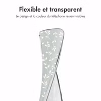 imoshion Coque Design Apple iPhone 17 - Smoke Green Flowers