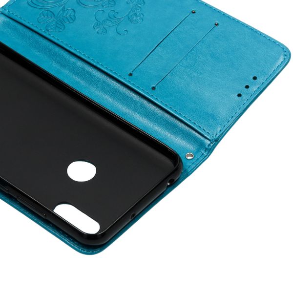 Etui de téléphone Fleurs de Trèfle Huawei Y6 (2019)