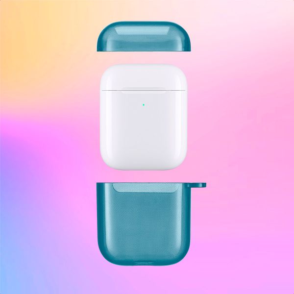 imoshion Coque Néon Apple AirPods 1 / 2 - Bleu Foncé