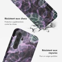 Selencia Coque arrière Vivid Samsung Galaxy A55 - Leo Bubble Green