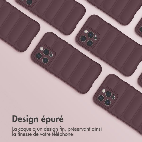 imoshion Coque arrière EasyGrip iPhone 13 Pro - Aubergine