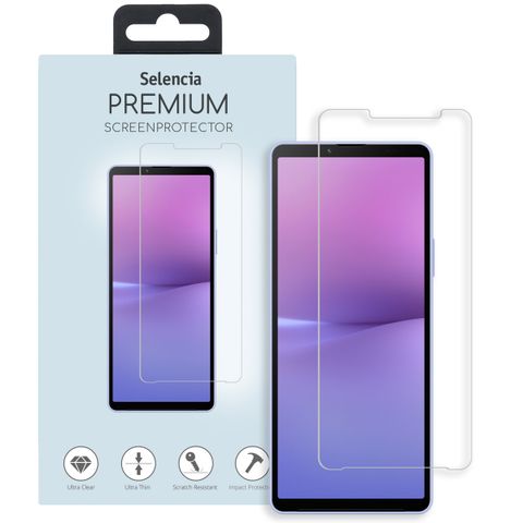 Selencia Protection d'écran en verre trempé Sony Xperia 10 V