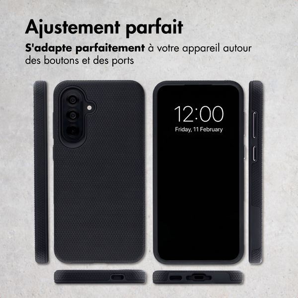 Accezz Coque Tough avec MagSafe Samsung Galaxy A37 (5G) - Noir