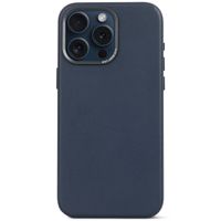 Decoded Coque en cuir MagSafe iPhone 15 Pro Max - Navy