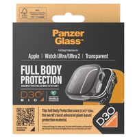 PanzerGlass Coque intégrale D3O® Bio Apple Watch Ultra / Ultra 2 / Ultra 3 - 49 mm - Transparent