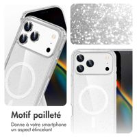 imoshion Coque Pailletée avec MagSafe Apple iPhone 17 Pro - Transparent